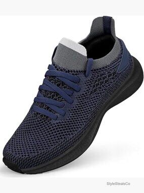 Lightweight Walking Shoes Breathable Tennis Sneakers Non-Slip Athletic Shoes